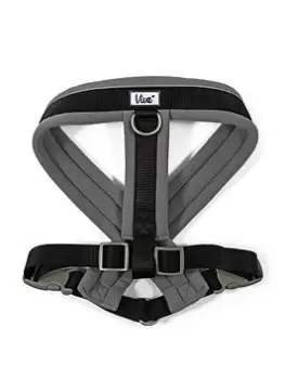 Image of Ancol Padded Harness Black 52-71Cm