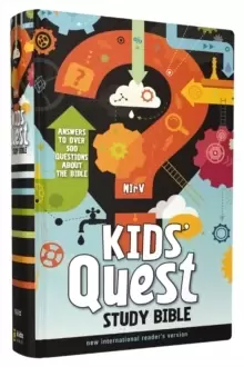 Image of NIrV, Kids Quest Study Bible, Hardcover : Answers to over 500 Questions about the Bible