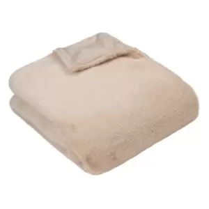 image of Stanza Faux Fur Velvet Reverse Throw