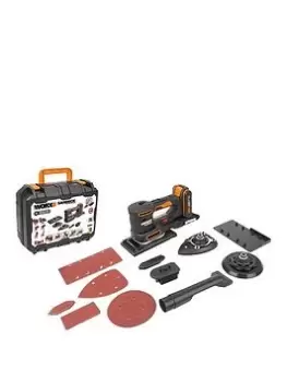 image of Worx Wx820 20V Cordless Sandeck Multisander