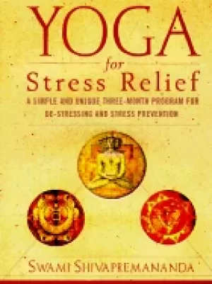 Image of yoga for stress relief a simple and unique 3 month program for de stressing
