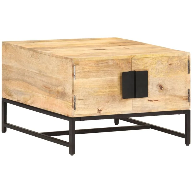 Image of VIDAXL Coffee Table 67x67x45cm Solid Mango Wood Vidaxl 8720286110737