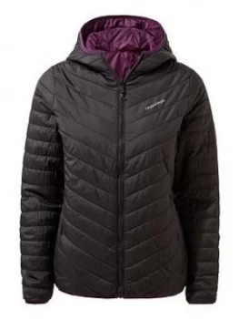 Image of Craghoppers Compreslite Reversible Jacket - Black, Size 8, Women