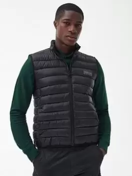 image of Barbour International Tourer Reed Padded Gilet - Black, Size 2XL, Men