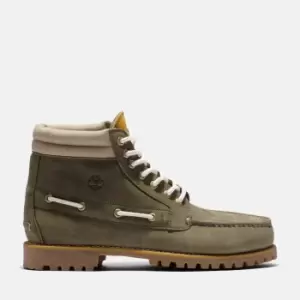 Image of Timberland Authentic 7-eye Chukka For Men In Green Dark Green, Size 10.5