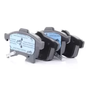 Image of TRW Brake pad set GDB1668 Brake pads,Brake pad set, disc brake OPEL,VAUXHALL,Corsa D Schragheck (S07),Corsa C Schragheck (X01),ZAFIRA B (A05)