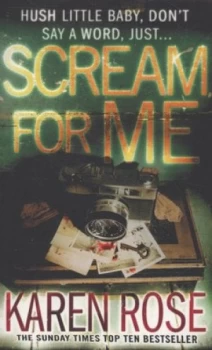 Image of Scream for Me by Karen Rose Paperback