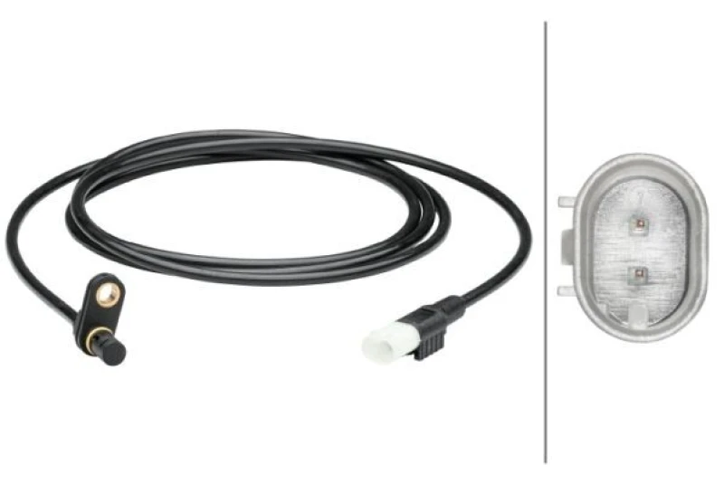 Image of HELLA ABS sensor HELLA 6PU 012 679-151