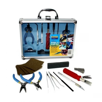 image of 18 Piece Hobby and Craft Tool Set - PTK1018