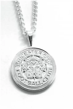 Image of Silver Plated Leicester City Pendant and Chain