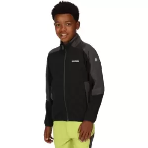 Image of Regatta Boys Highton II Full Zip Breathable Fleece Jacket 3-4 Years - Chest 55-57cm (Height 98-104cm)