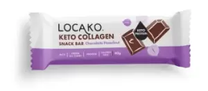 Image of Locako Keto Collagen Chocolate Hazelnut Snack Bar 40g - Pack of 15