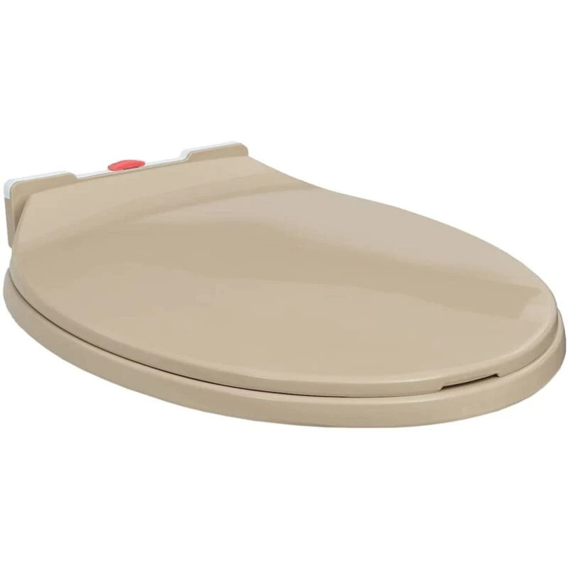 Image of VIDAXL Soft-Close Toilet Seat Quick Release Beige Oval Vidaxl 8719883818757