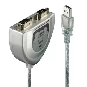 Image of Lindy USB RS232 Konverter 2 Port