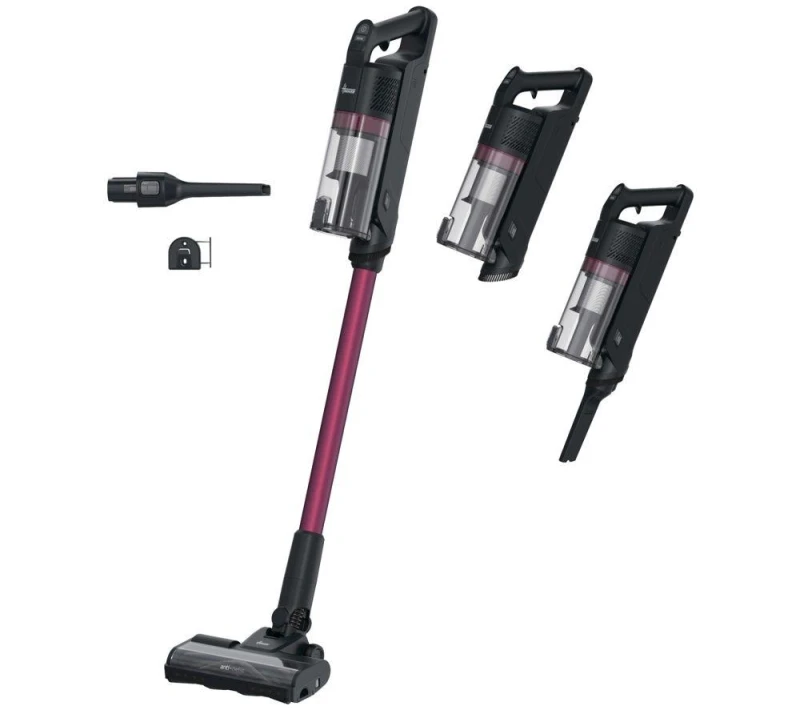 Image of HOOVER HF1 MAX Home Cordless Vacuum Cleaner Black & Magenta, Pink,Black 8059019122939