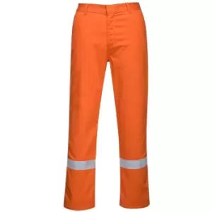 Image of Portwest BZ14ORRXL - sz XL Bizweld Iona Trouser - Orange - Orange