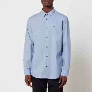 Image of Armani Exchange Jacquard-Cotton Shirt - M