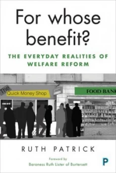Image of For Whose Benefit by Ruth Patrick Book