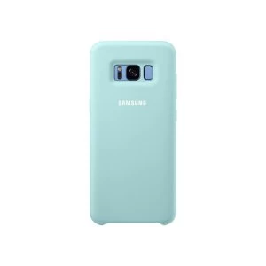 image of Samsung EF-PG950TLEGWW Galaxy S8 Silicone Cover in Blue