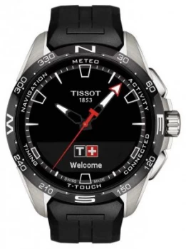 Tissot T-Touch Connect Solar Black Silicone Strap Watch