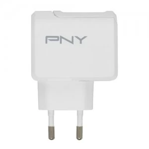 image of PNY P-AC-UF-WEU01-RB mobile device charger White Indoor