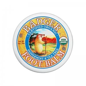 image of Badger Balm Mini Foot Balm for Hard Walking Feet 21g