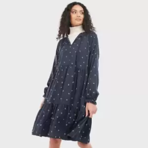 Image of Barbour Evergreen Lyocell Midi Dress - UK 10