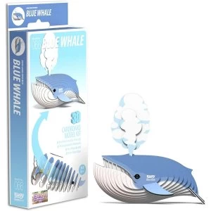 image of EUGY Blue Whale 3D Craft Kit