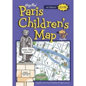 Image of Guy Fox Maps for Children Paris Childrens Map Sheet map 2014