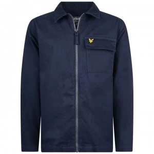 Image of Lyle and Scott Classic Logo Jacket - Navy
