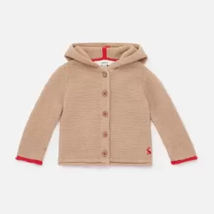 image of Joules Babies Alby Hooded Cardigan - 12-18 months