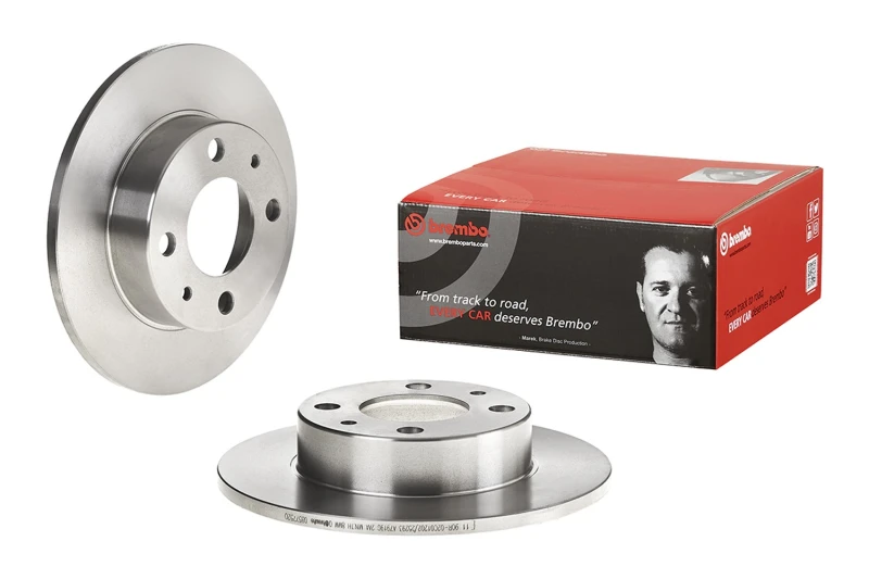 Image of BREMBO Brake disc BREMBO 08.5775.20