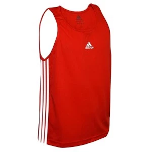 Image of Adidas Boxing Vest Red - Large