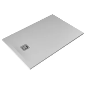 Image of Bathstore RAK Slate Shower Tray White 1200x800mm