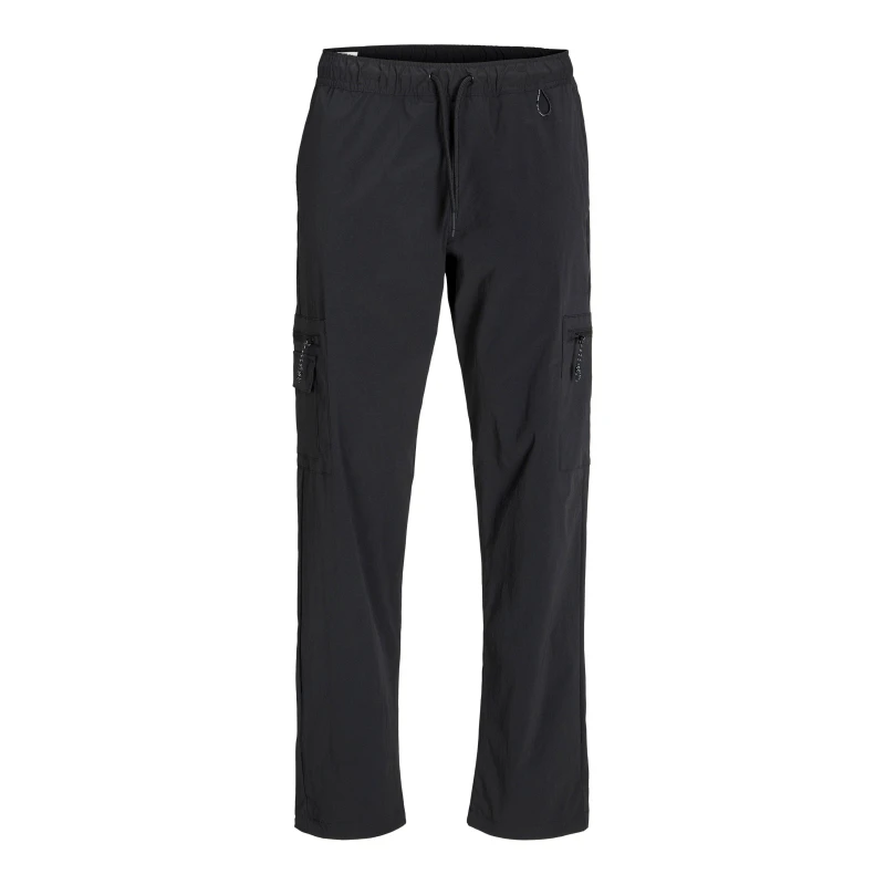 Image of jack & jones Kane Archer Tech Cargo Joggers Black S