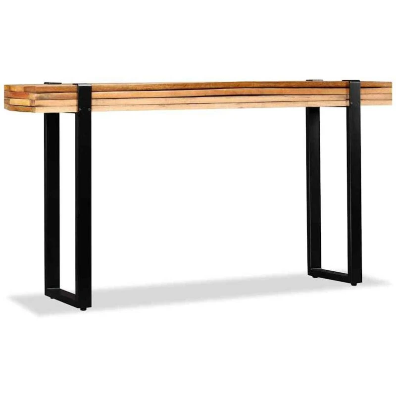 Image of VIDAXL Console Table Solid Reclaimed Wood Adjustable Vidaxl 8718475557340