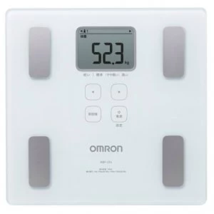 Image of OMRON HBF-214-W KARADA Scan Body Composition Scale - White (JP Version)