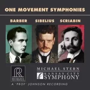 image of Barber/Sibelius/Scriabin One Movement Symphonies by Samuel Barber CD Album