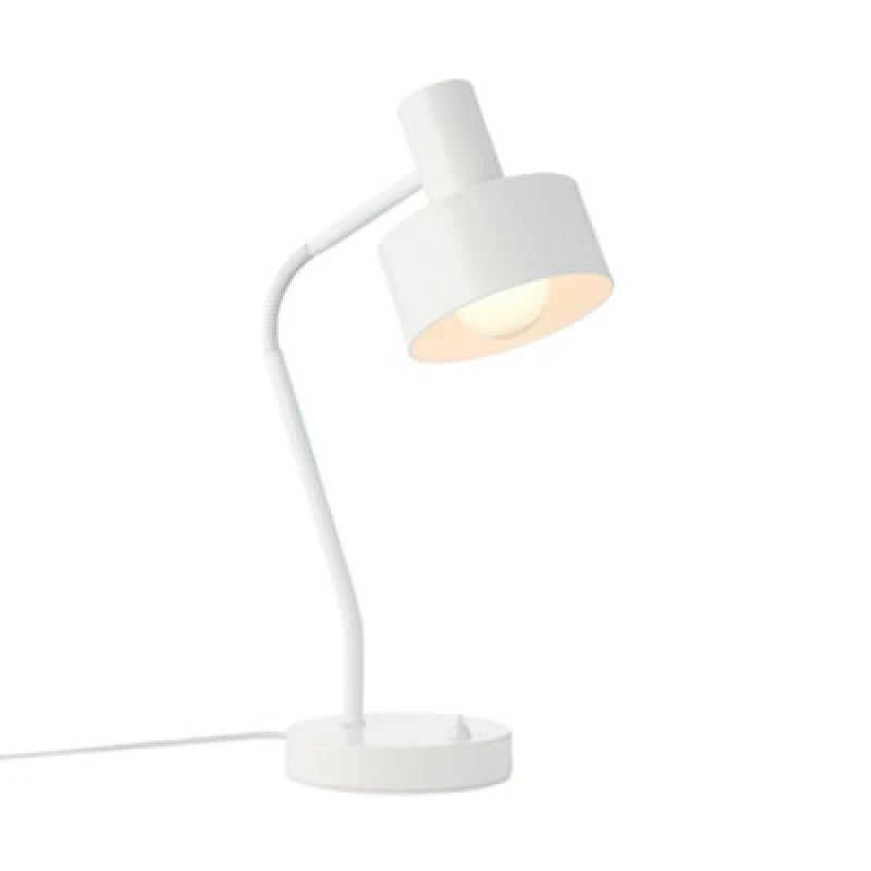Image of Nordlux Matis Metal Table Lamp Perforated Shade White,mains