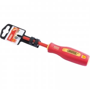 Image of Draper VDE Insulated Pozi Screwdriver PZ1 80mm