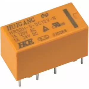 image of R-tech - 616289 High Sensitivity Signal Relay 12VDC dpdt 1A 20.3×9.9×11.4mm