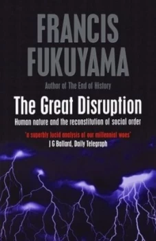 Image of The Great Disruption by Francis Fukuyama Book