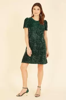 Image of Green Sequin Tunic