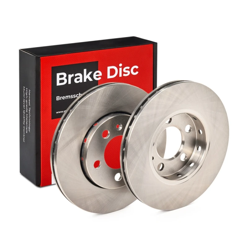 Image of STARK SKAD-2003 Brake disc Front Axle, Vented, Cast Iron, Uncoated, Untreated, without bolts/screws Cast Iron Brake Disc (82)