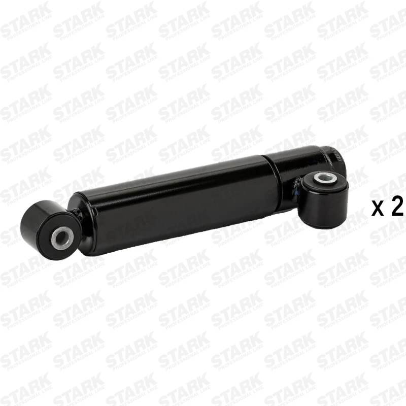 Image of STARK SKSA-01334884 Shock absorber Rear Axle, Oil Pressure, Telescopic Shock Absorber, Bottom eye Shock Absorber (854)