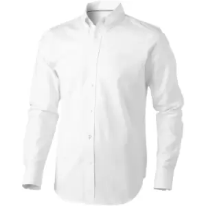 Elevate Vaillant Long Sleeve Shirt (S) (White)