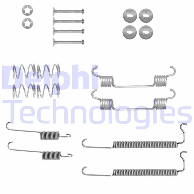 Image of DELPHI Brake shoe fitting kit DELPHI LY1435