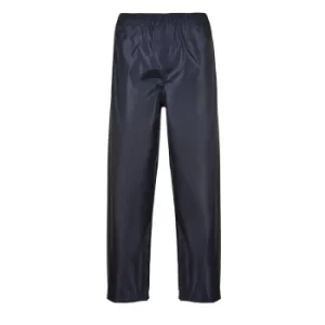 Image of Classic Mens Water Splash Rain Trousers Navy 2XL