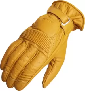Image of Lindstrands Lauder Motorcycle Gloves, yellow, Size 2XL, yellow, Size 2XL