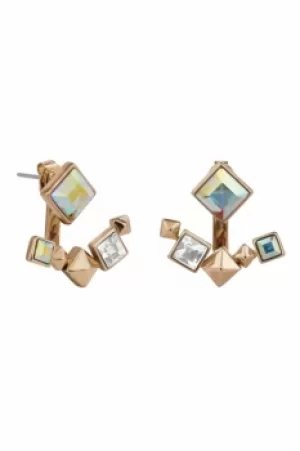 Image of Karl Lagerfeld Pyramid Jacket Earrings 5420737